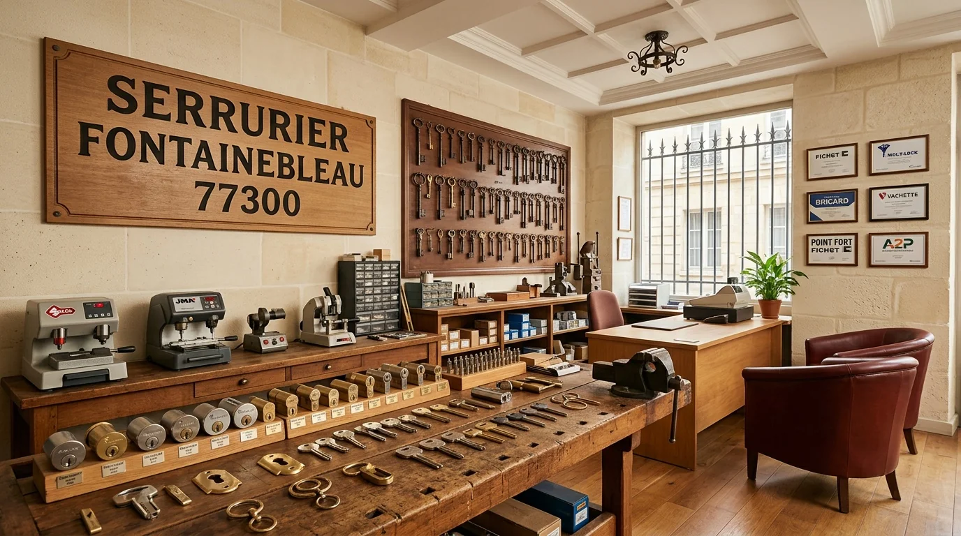 Atelier Serrurier Fontainebleau 77300 - portrait éditorial