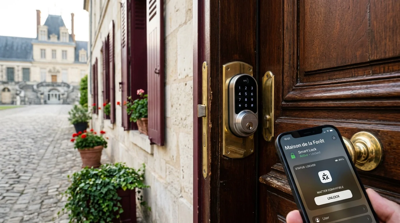 Smart lock connecté NFC - Serrurier Fontainebleau